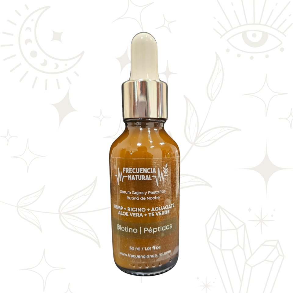 Serum para Pestañas y Cejas con Té Verde y Biotina