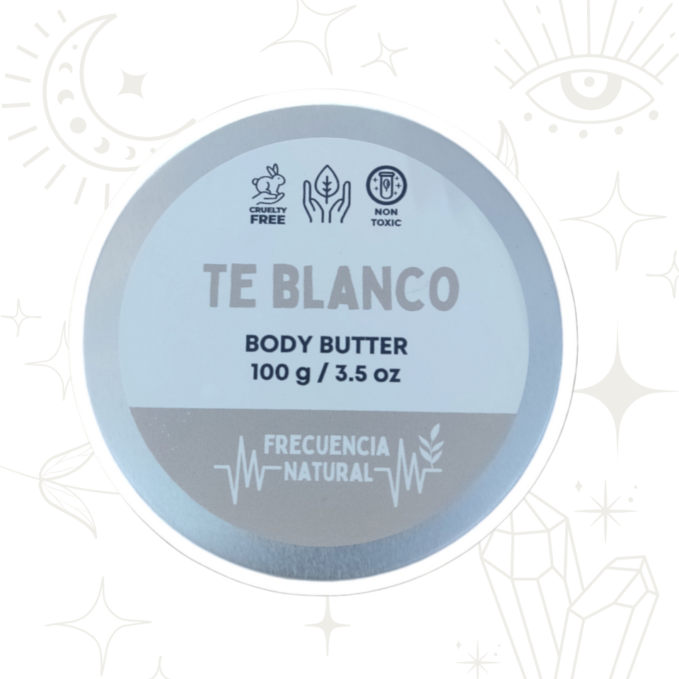 Body Butter Hidratante de Te Blanco y Karité