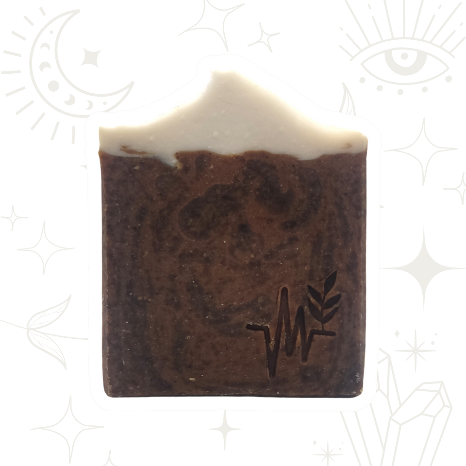 Jabón Artesanal "Moka" Cacao y Café