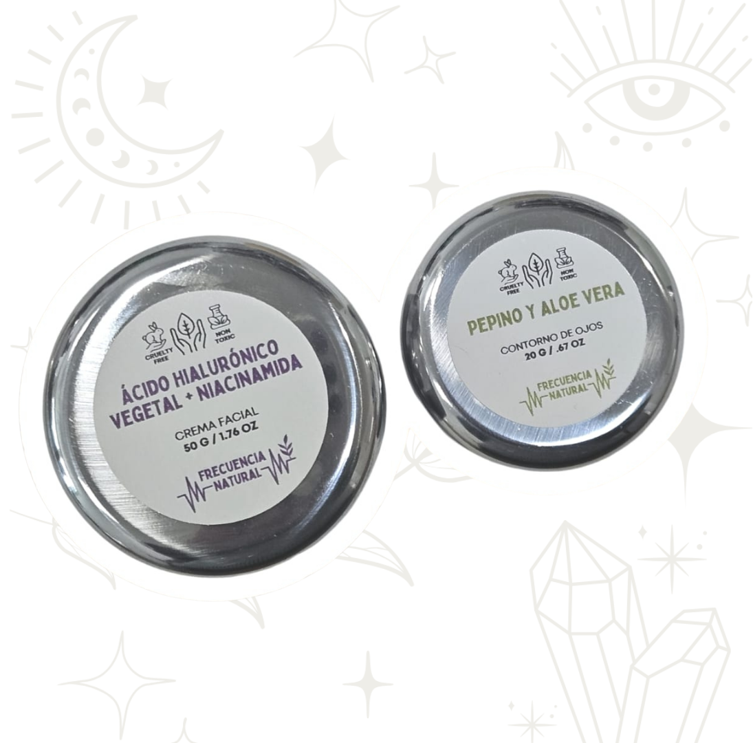 Dúo Crema Facial y Contorno de Ojos