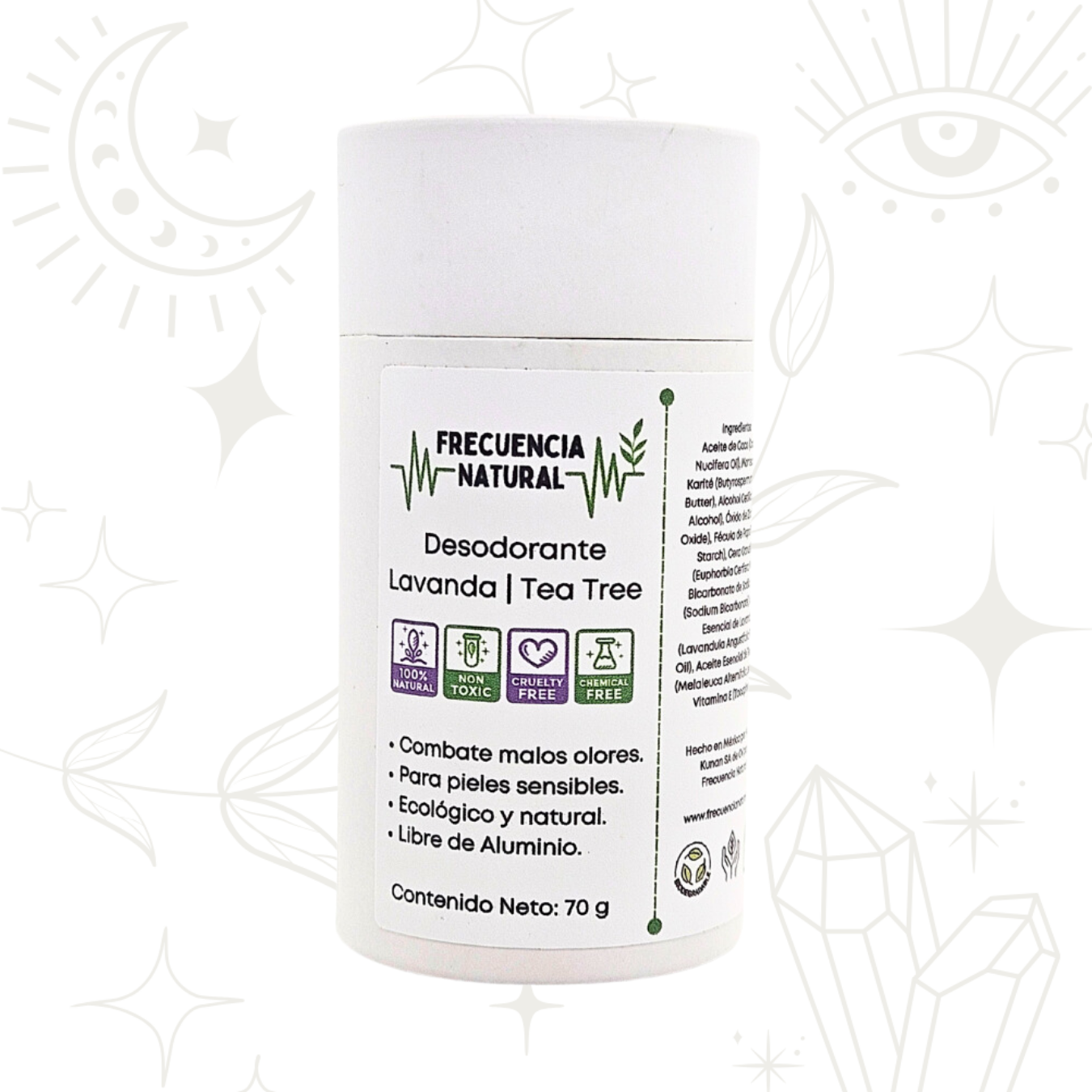 Desodorante Lavanda y Tea Tree