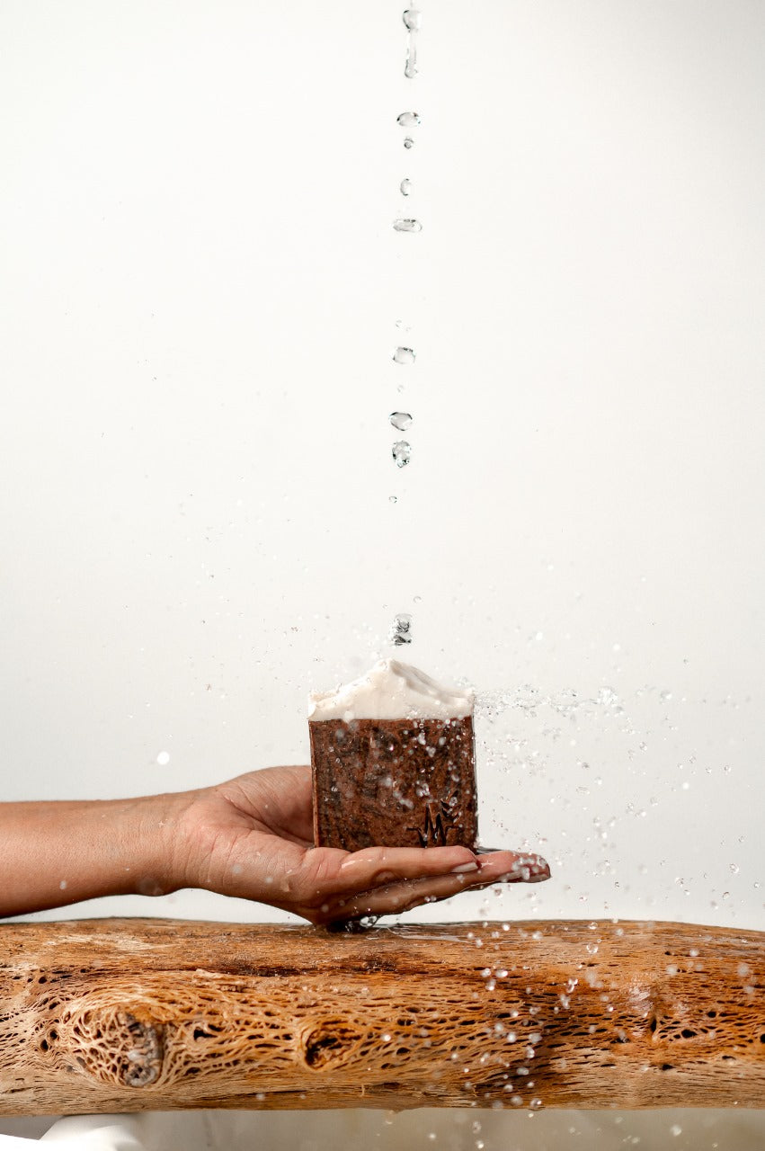 Jabón Artesanal "Moka" Cacao y Café