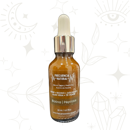 Serum para Pestañas y Cejas con Té Verde y Biotina