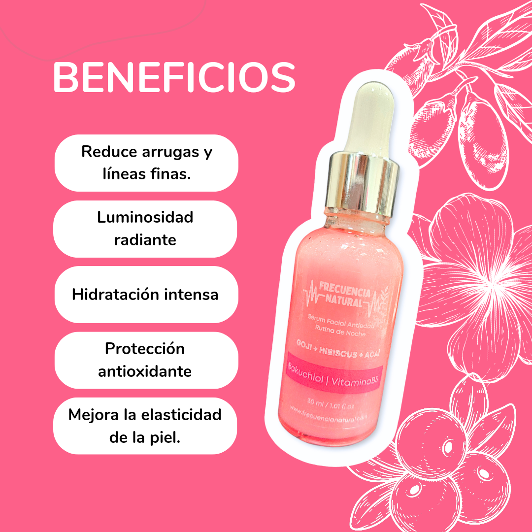 Serum Facial Antiedad con Bakuchiol