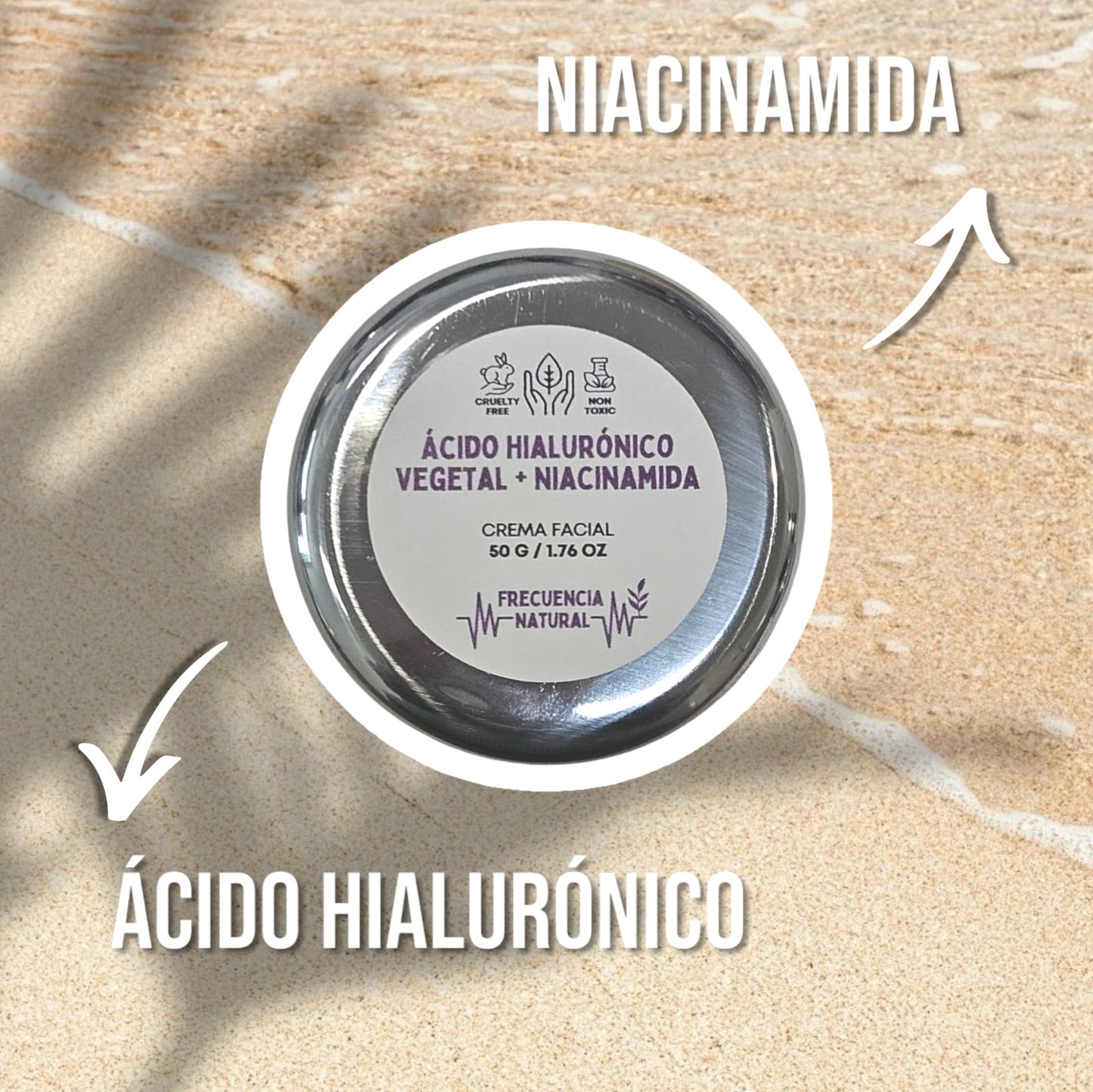 Crema Facial Ácido Hialurónico y Niacinamida