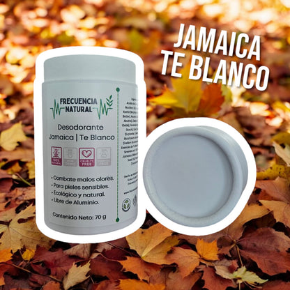 Desodorante de Jamaica y Te blanco