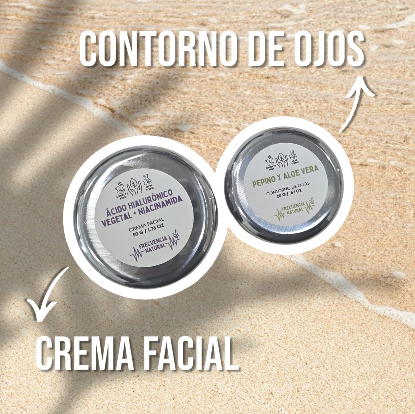 Dúo Crema Facial y Contorno de Ojos