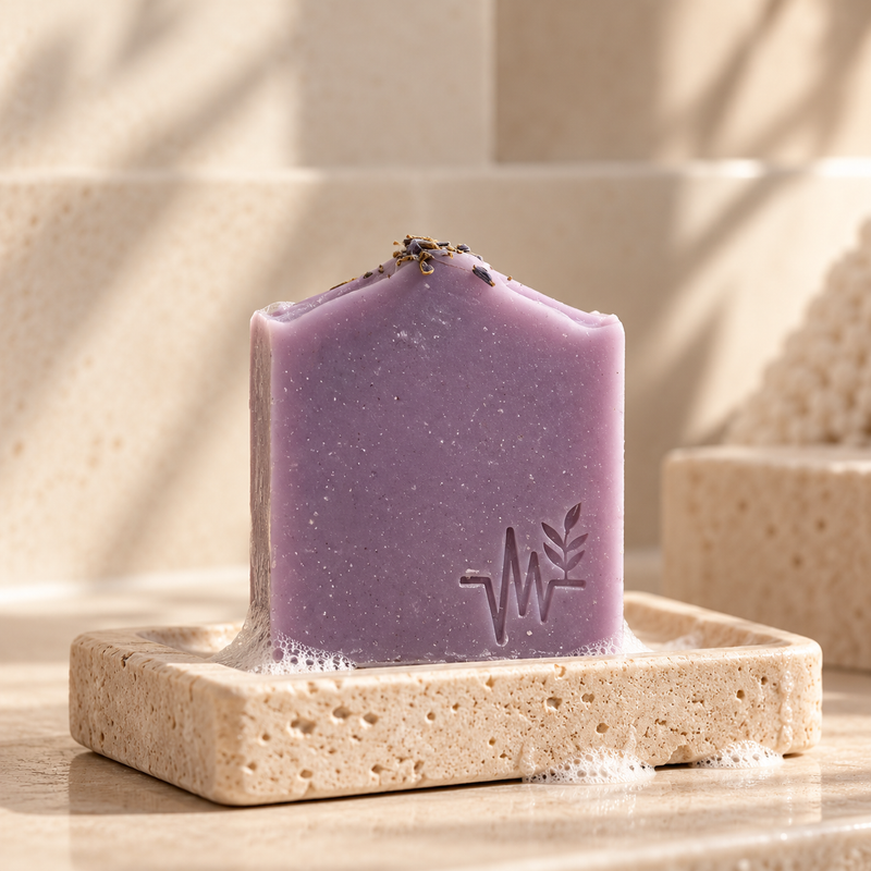 Jabón Artesanal "Limonada de Lavanda"