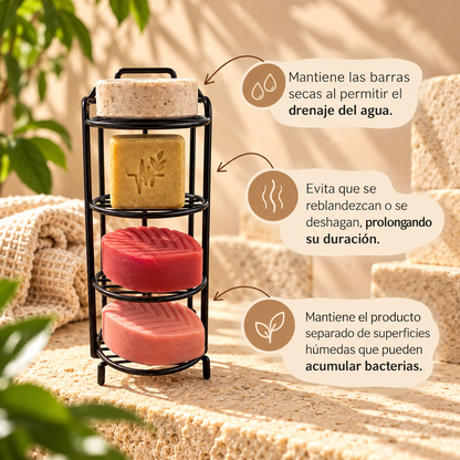 Soporte para Cosmética Sólida