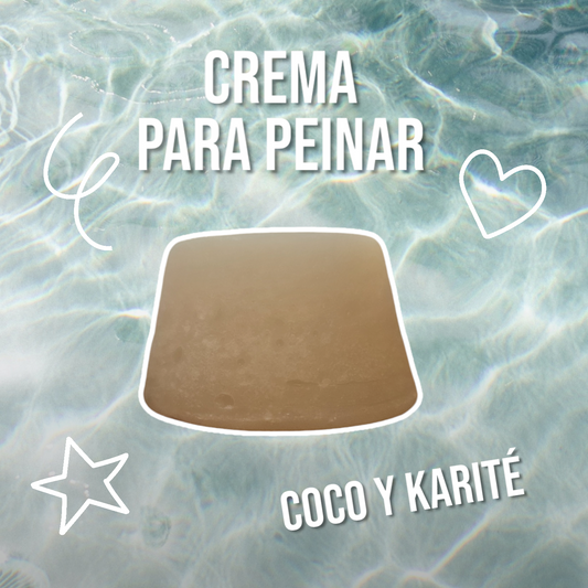 Crema para Peinar de Coco y Karité