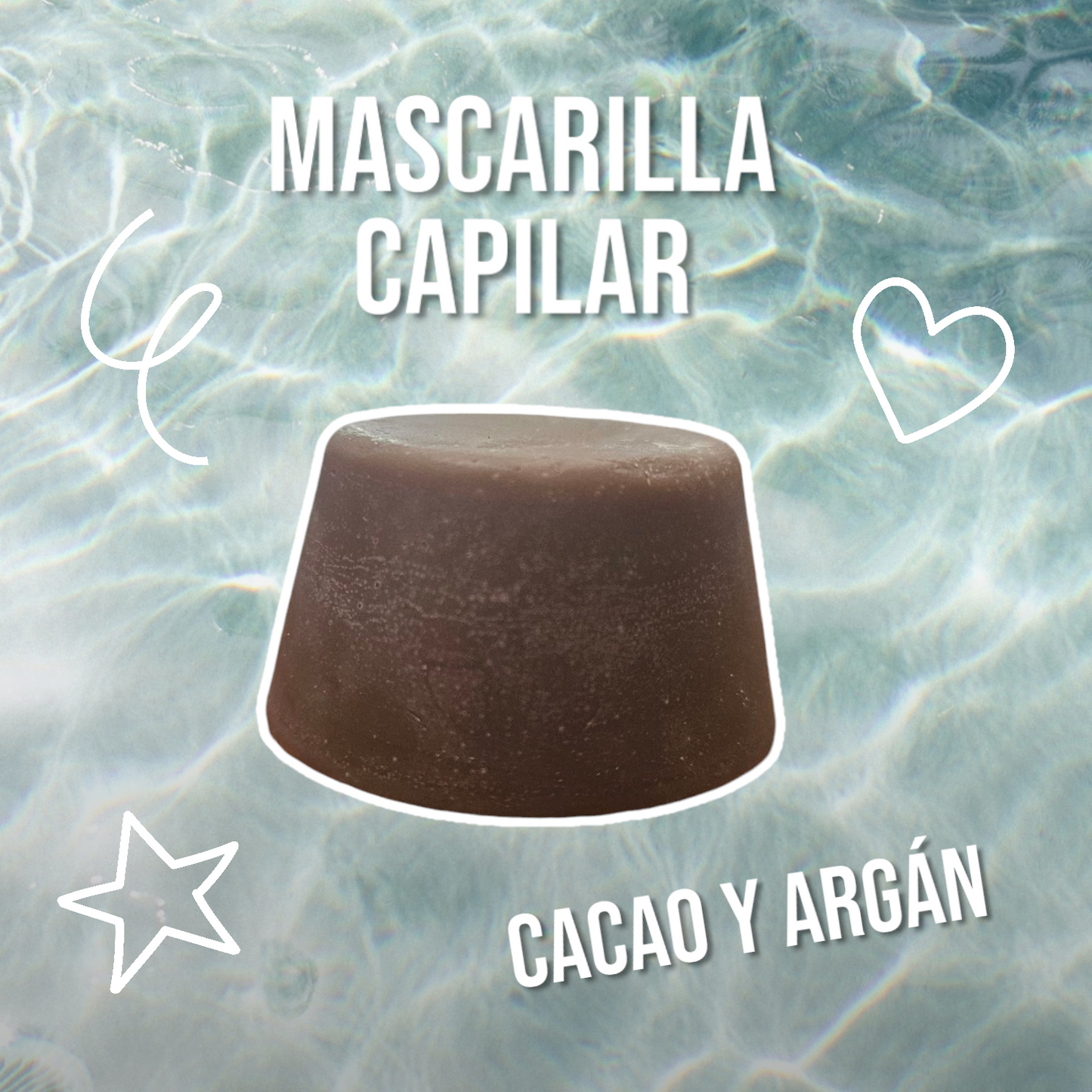 Mascarilla Capilar de Cacao y Argán