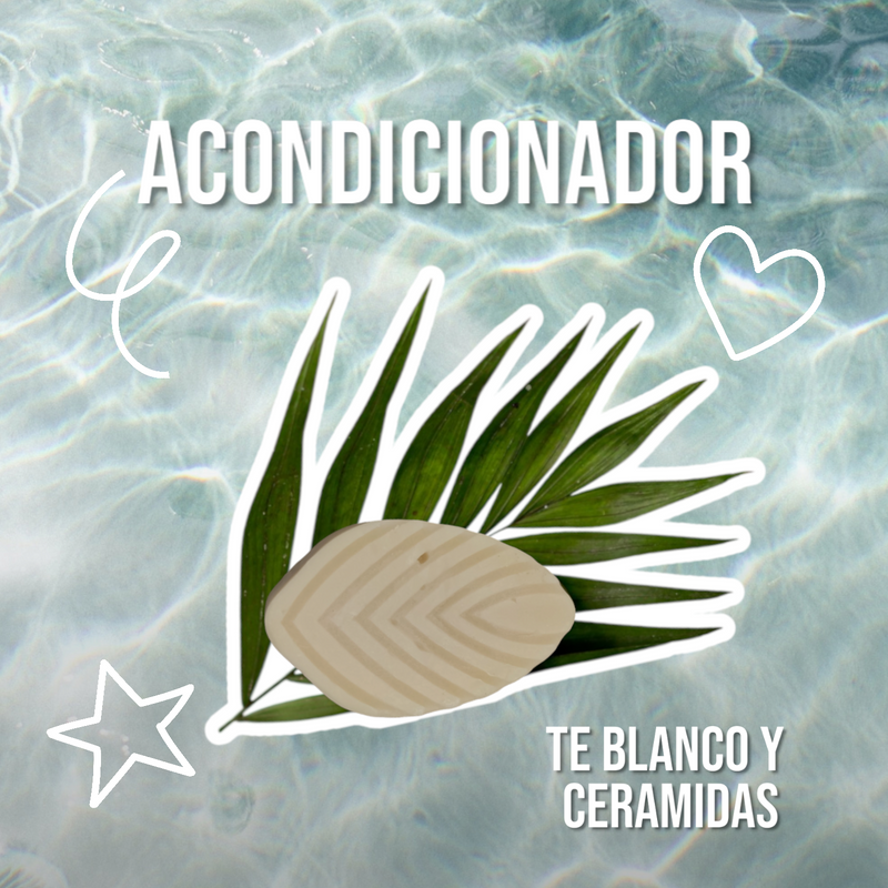 Acondicionador "Natural Glow" Te Blanco y Ceramidas