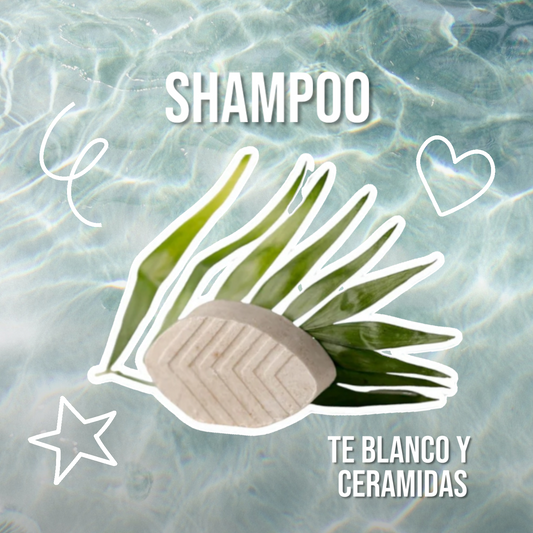 Shampoo "Natural Glow" con Té Blanco y Ceramidas