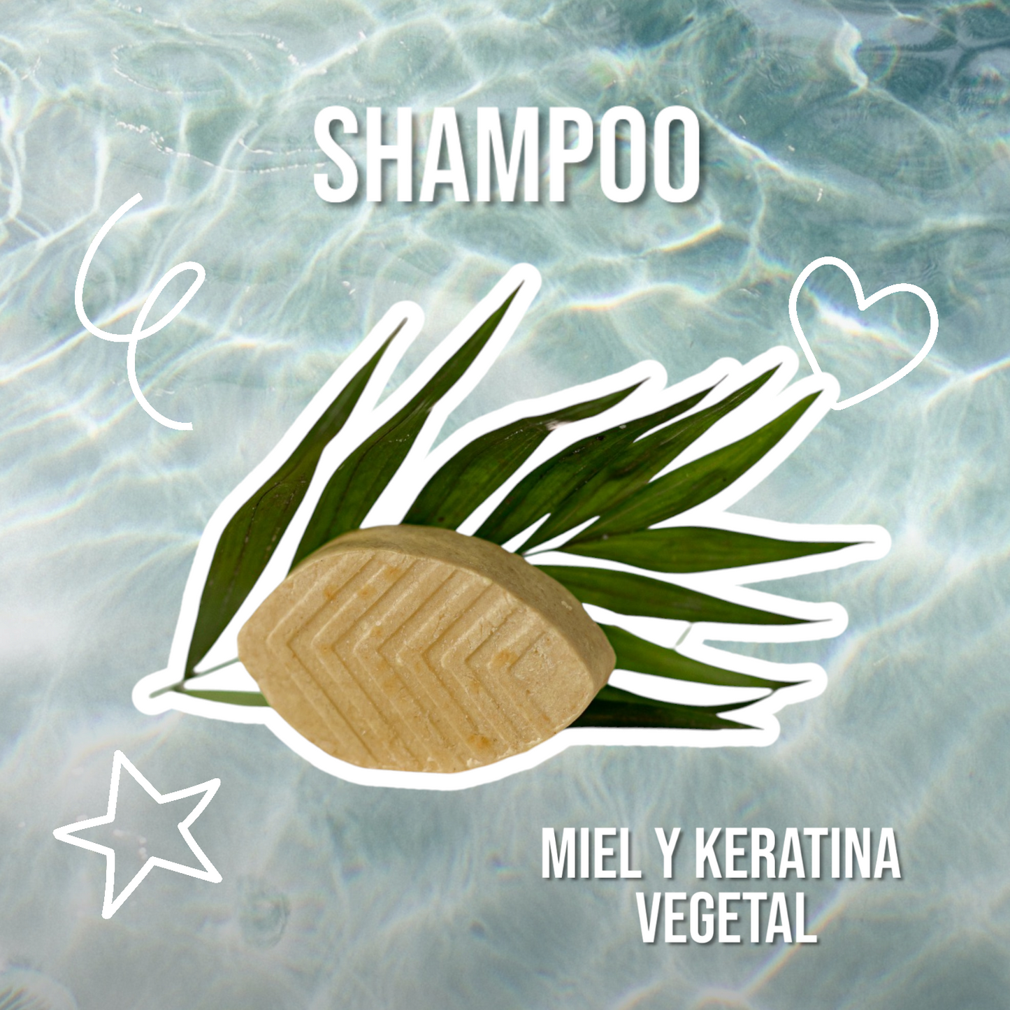 Shampoo "Antifrizz" de Miel y Keratina Vegetal