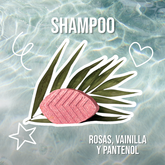 Shampoo "Silky Blend" con Rosas y Pantenol