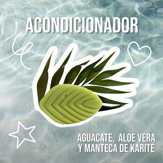 Acondicionador "Hidratación" con Aguacate, Aloe Vera y Karité