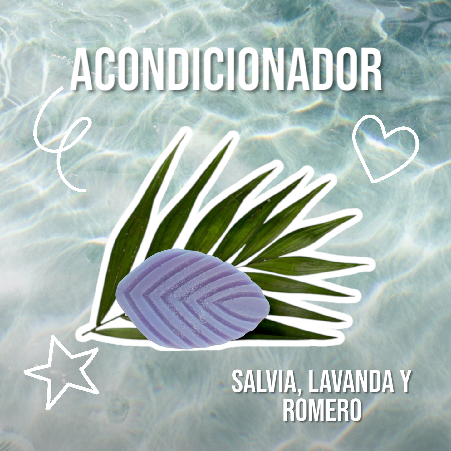 Acondicionador "Magia Herbal" con Salvia, Lavanda y Romero