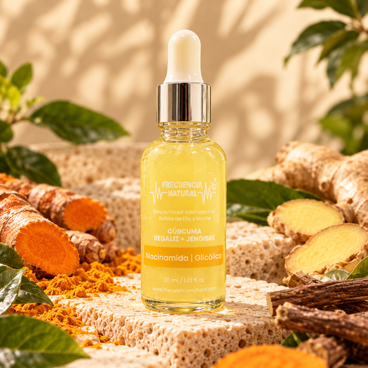 Serum Facial Antimanchas con Niacinamida y Ácido Glicólico