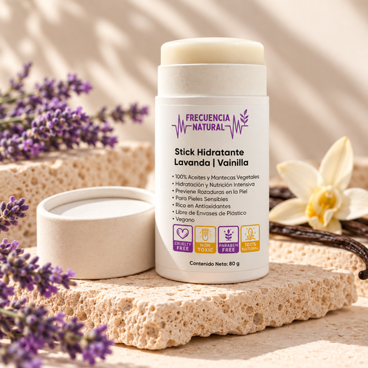 Crema Sólida en Barra de Lavanda y Vainilla